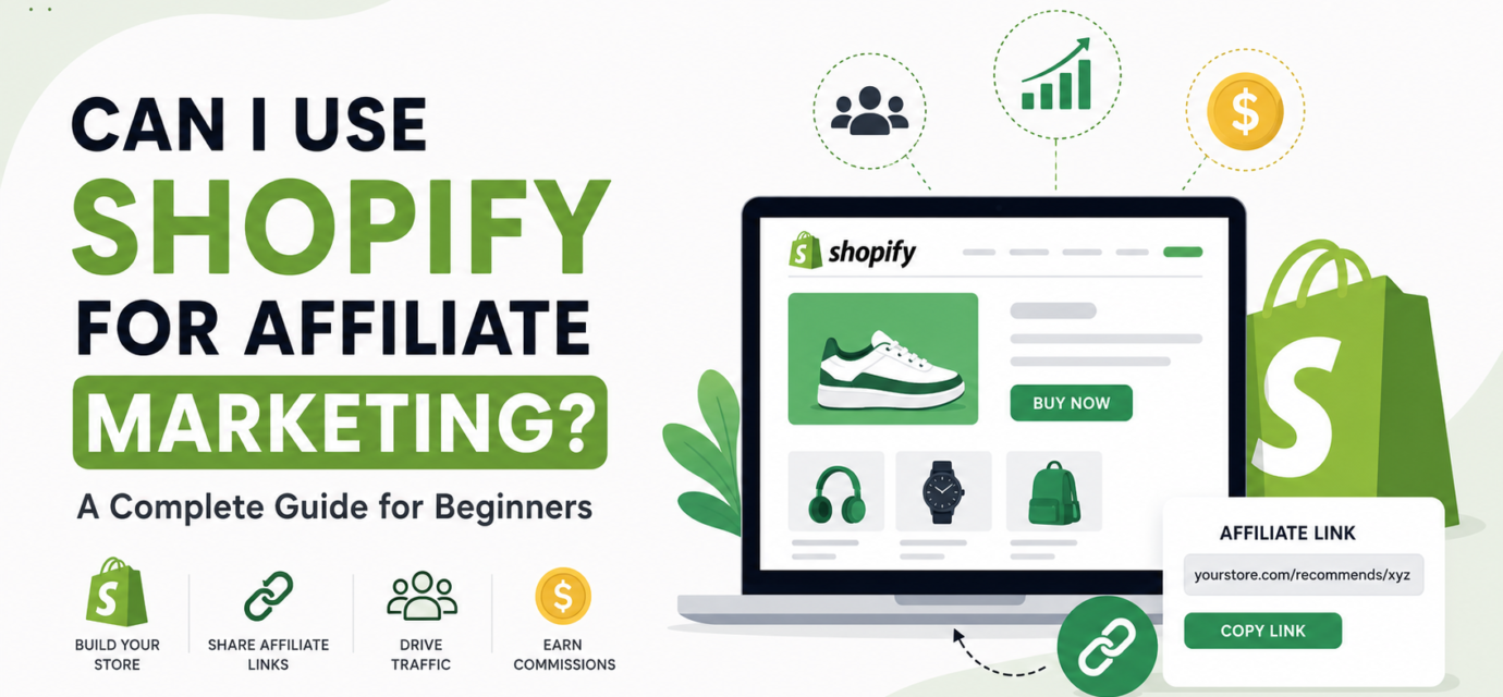 Can I Use Shopify for Affiliate Marketing?