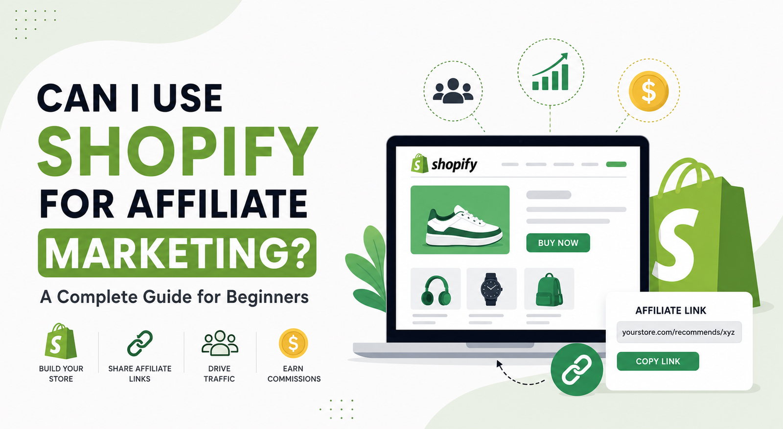 Can I Use Shopify for Affiliate Marketing?